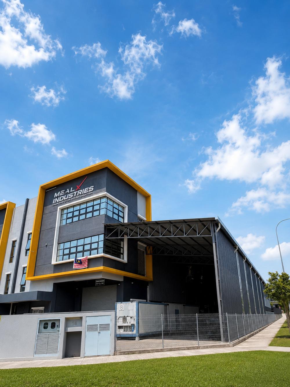 Bangunan kilang MEALX Industries di Nilai, Negeri Sembilan